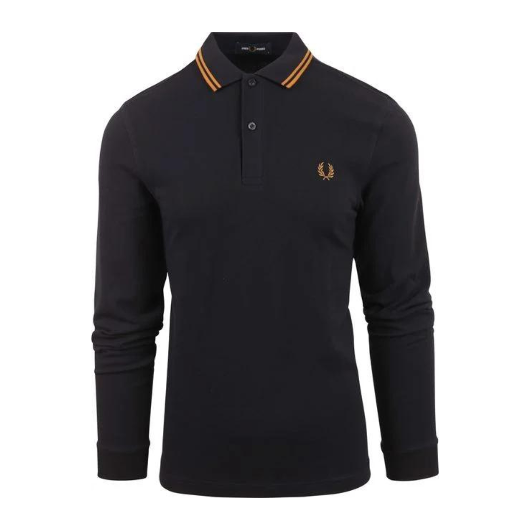 FRED PERRY(フレッドペリー) LS TWIN TIPPED SHIRT Fred Perry LS TWIN TIPPED SHIRT