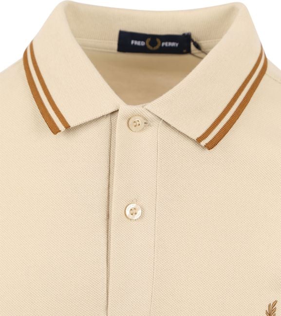 Fred Perry LS TWIN TIPPED SHIRT - Herenpolo met lange mouwen