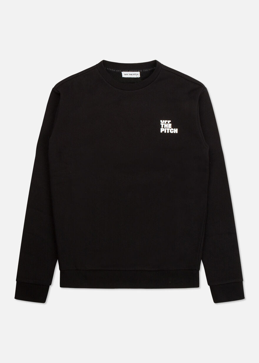 OFF THE PITCH FULLSTOP CREW - black/white
