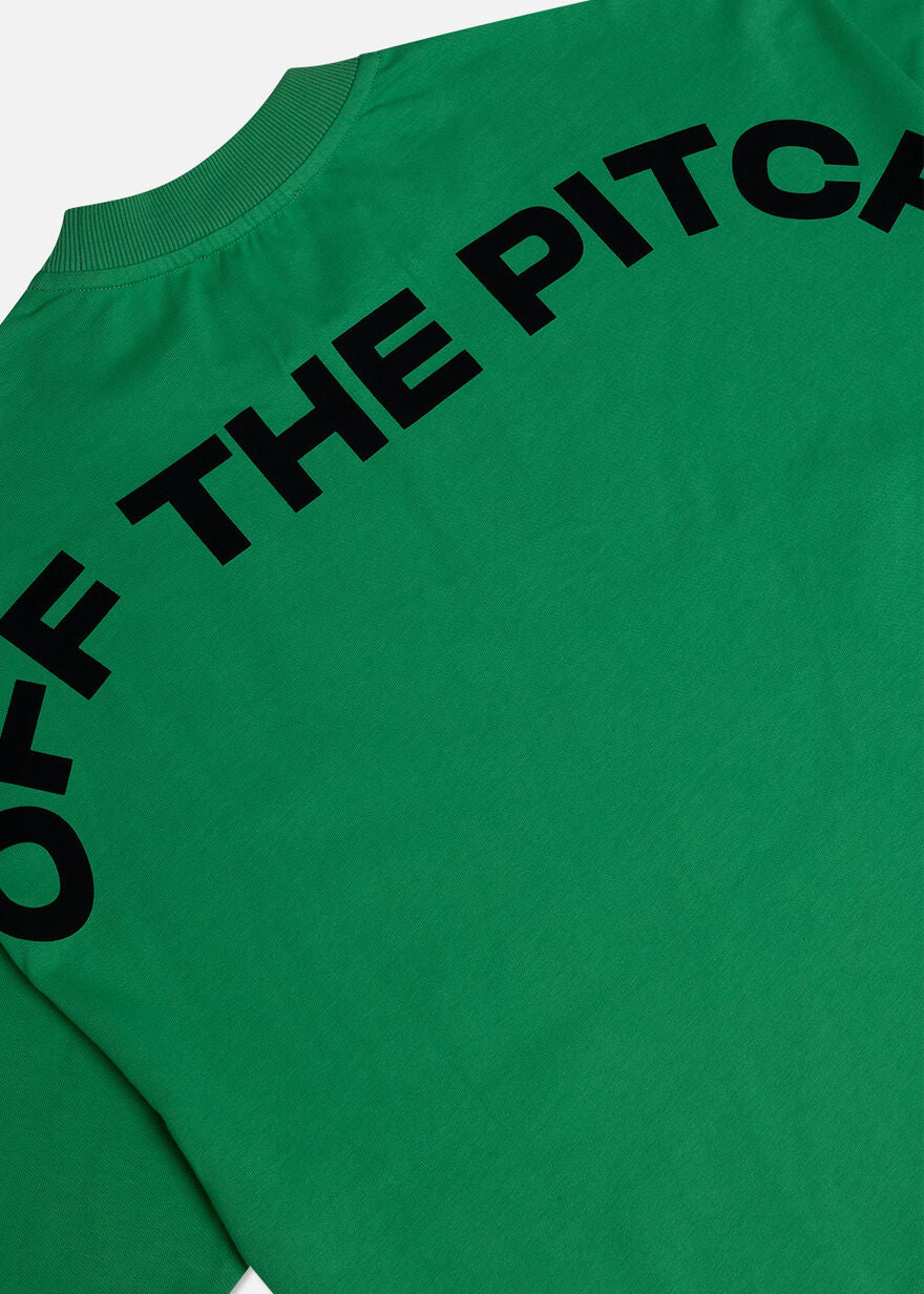 OFF THE PITCH TEE OVERSIZED UNISEX – Inselgrün
