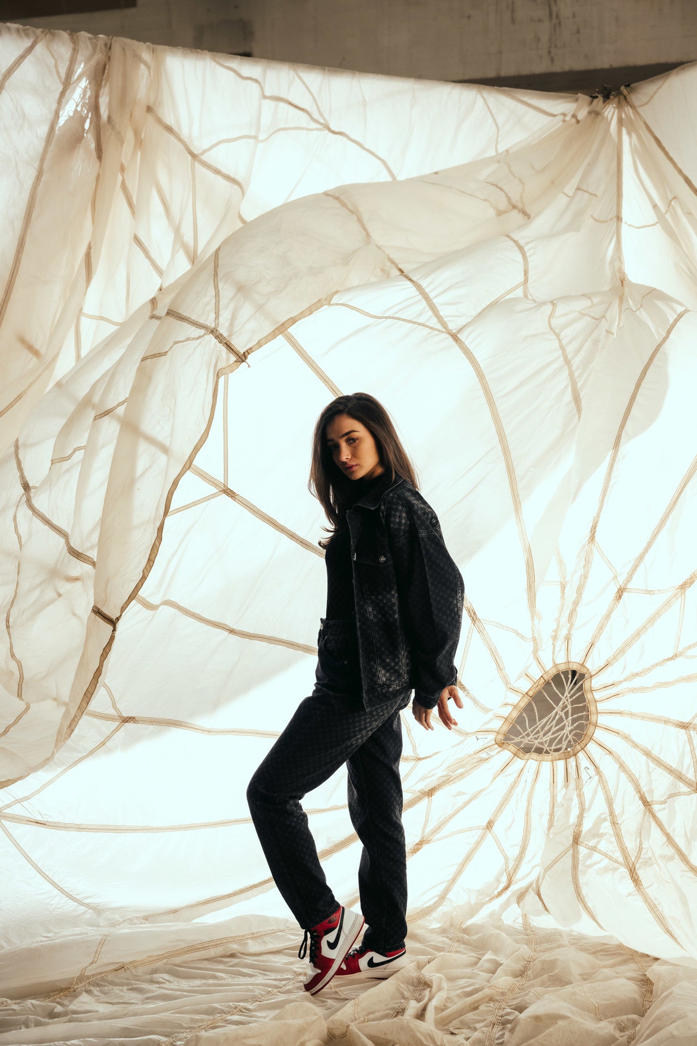 Damenjeans mit Monogramm