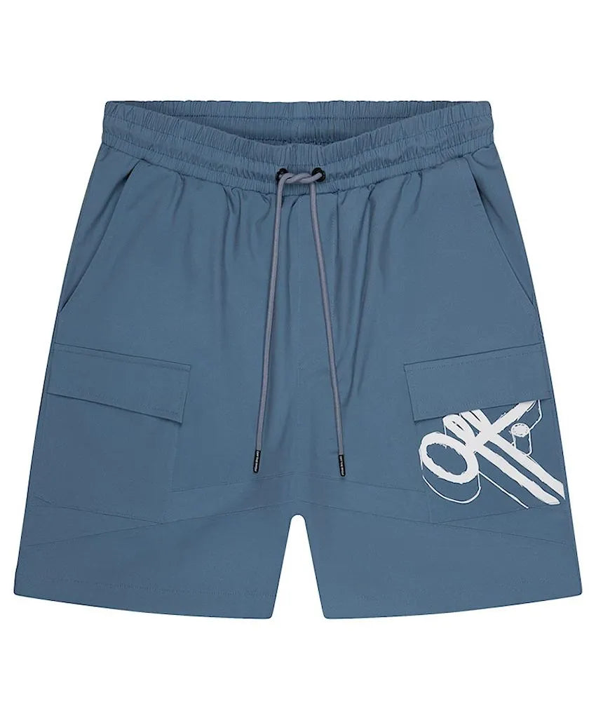 Off The Pitch Short Element Stone Wash