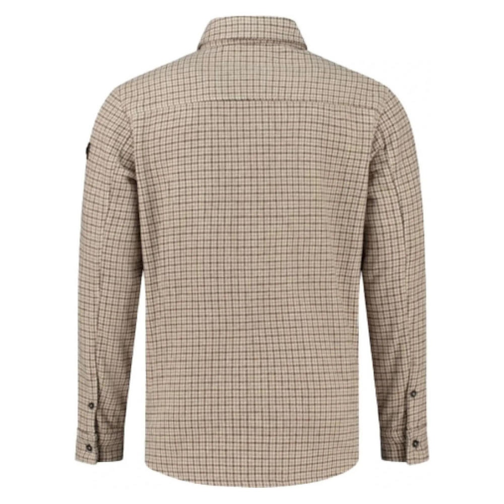 Pure White Overshirt ruitjes - Geruit herenoverhemd