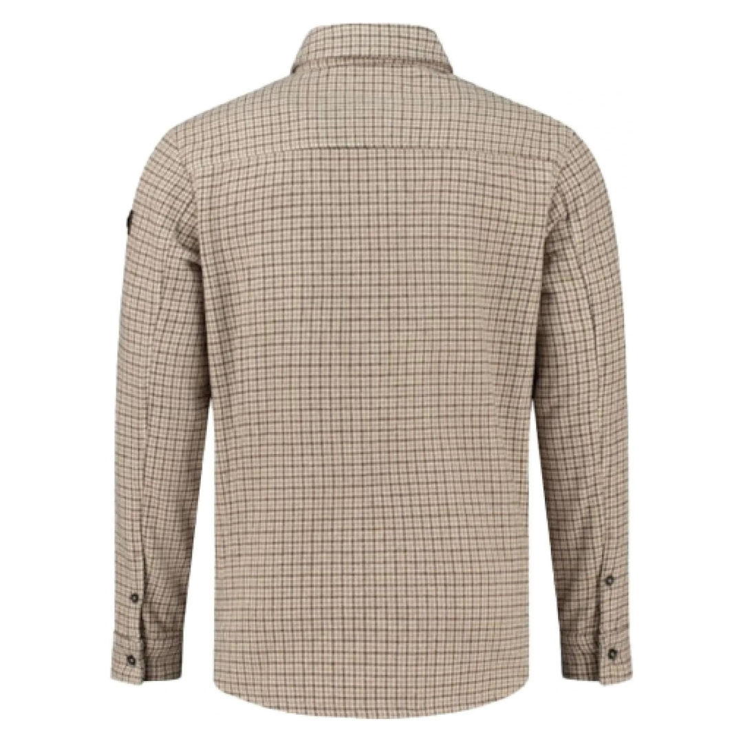 Pure White Overshirt ruitjes