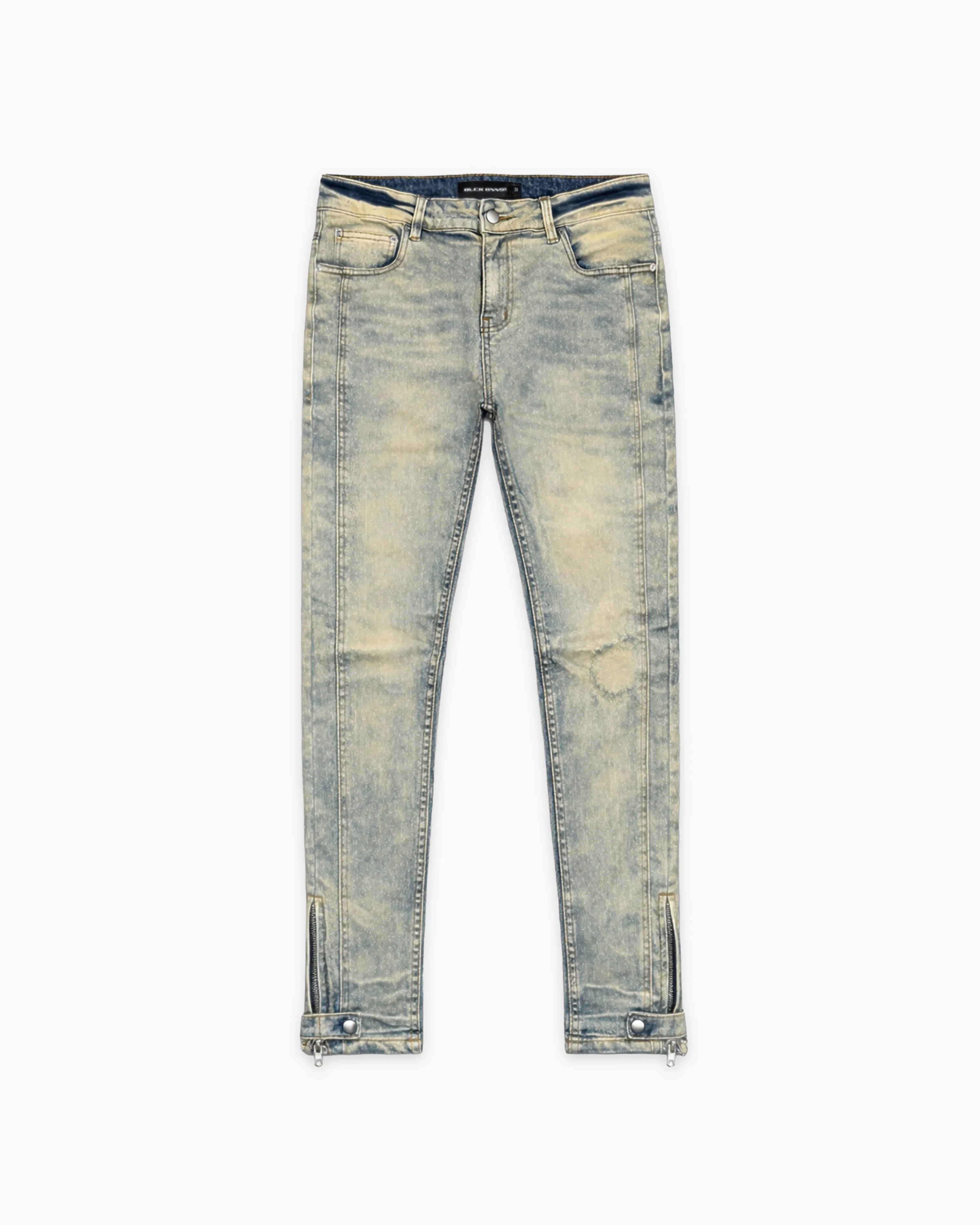 SLIM SEAM DENIM | Blue