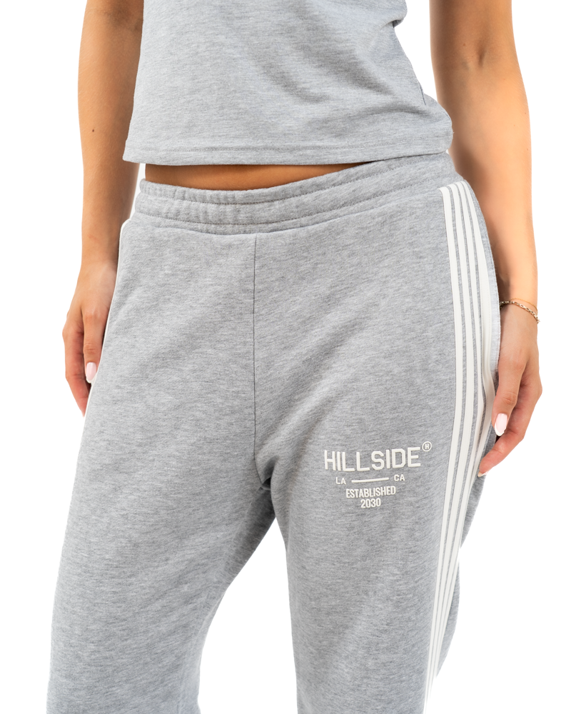 STRIPE PANTS GREY