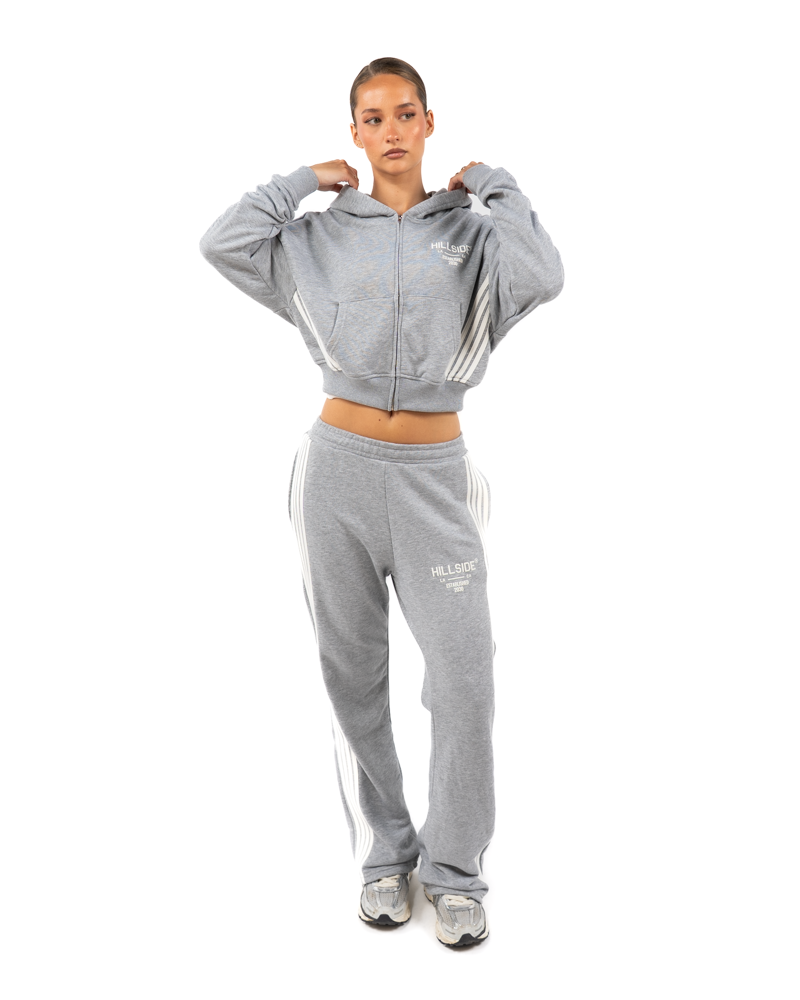STRIPE PANTS GREY