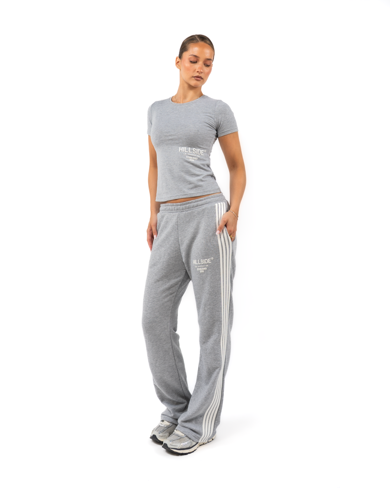STRIPE PANTS GREY