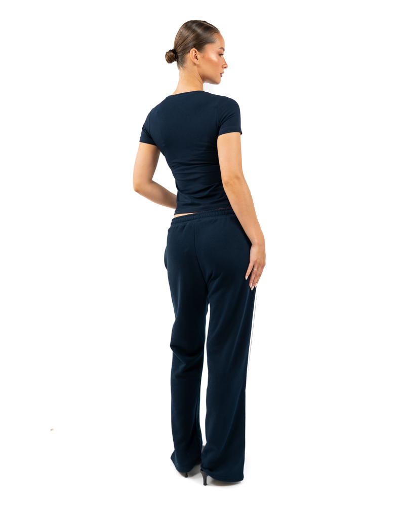 STRIPE PANTS NAVY