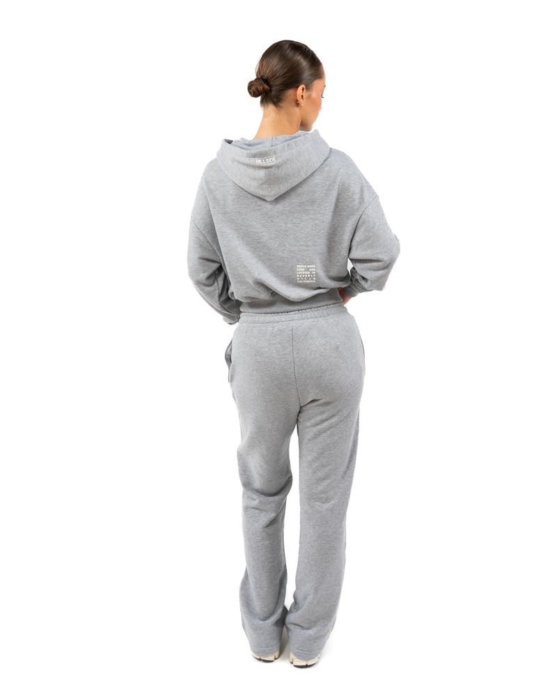 STRIPE TRACK VEST GREY