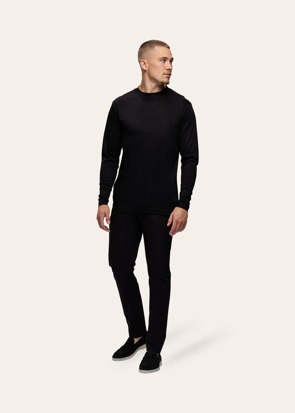 TriaD'oro - Longsleeve T-Shirt - Black