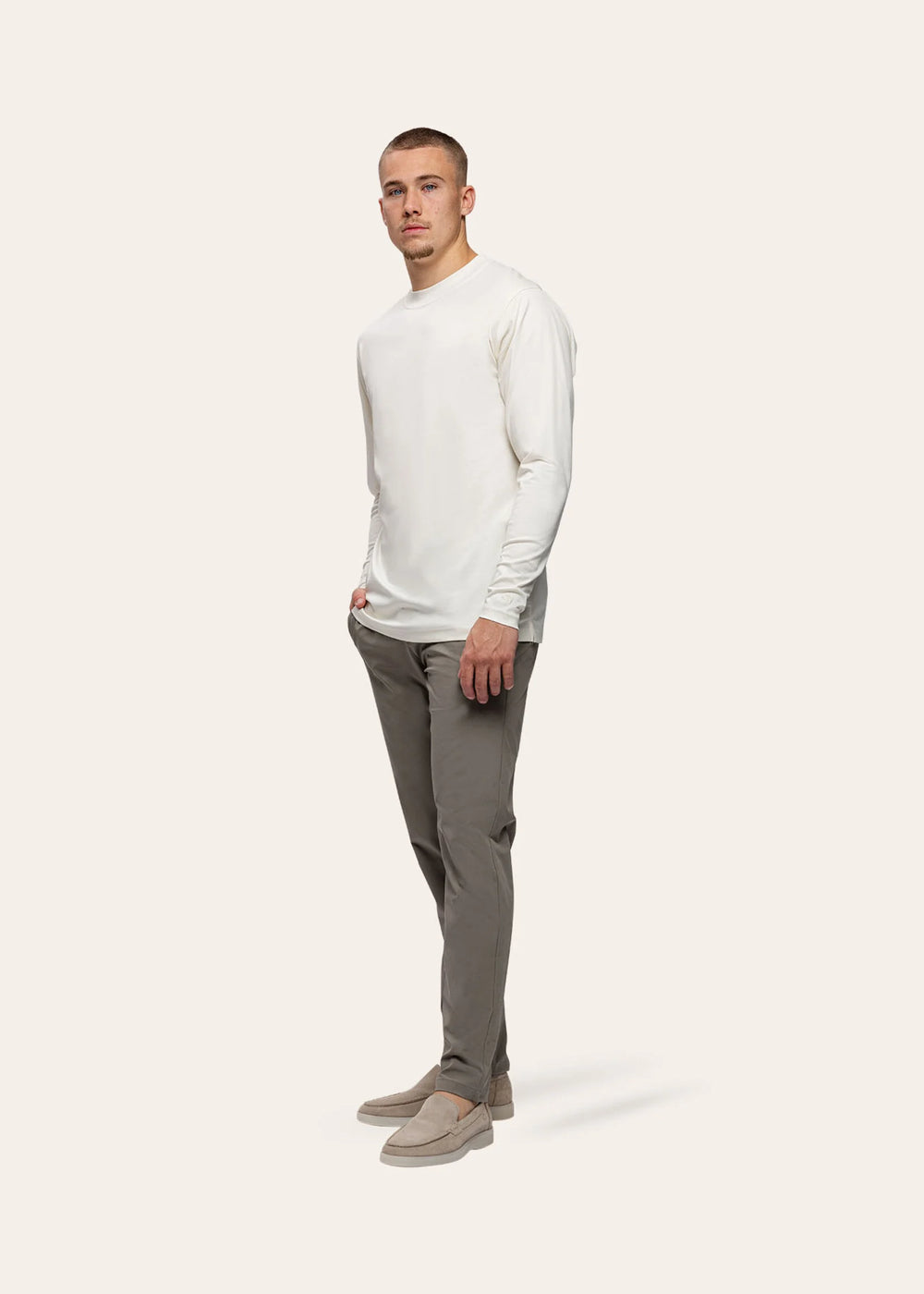 TriaD'oro - Longsleeve T-Shirt - Off-White