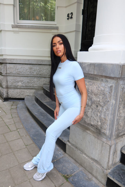 Nena Short Sleeve - Sky Blue