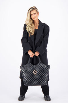 REINDERS WOOL COAT LONG - Lange wollen damesjas