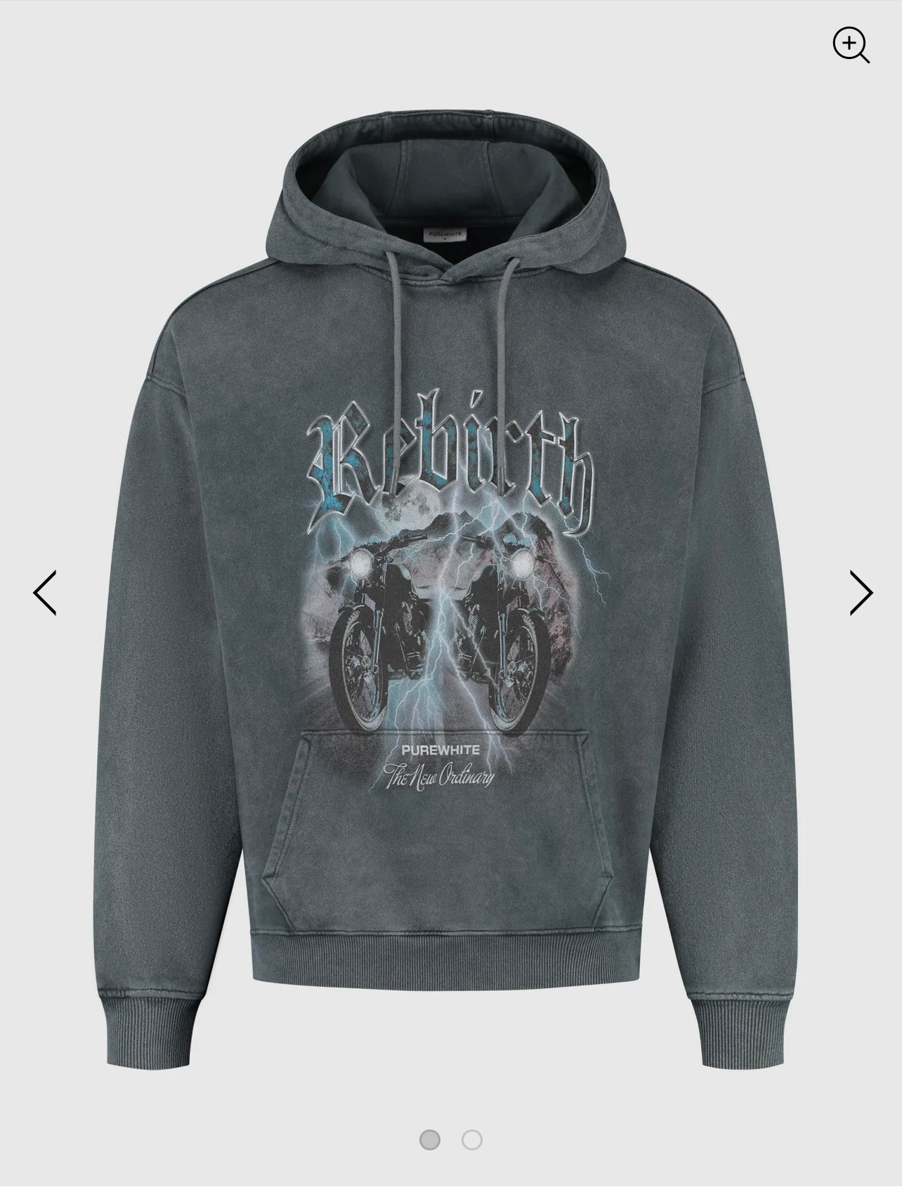 PURE WHITE REBIRTH HOODIE