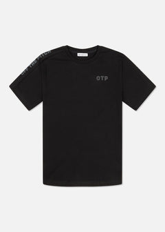 OFF THE PITCH LEISURE SLIM FIT TEE - black