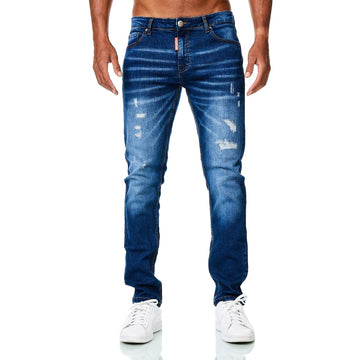 Million - ICON 2 Slim Fit Stretch Jeans 8008-3 - Aansluitende heren spijkerbroek