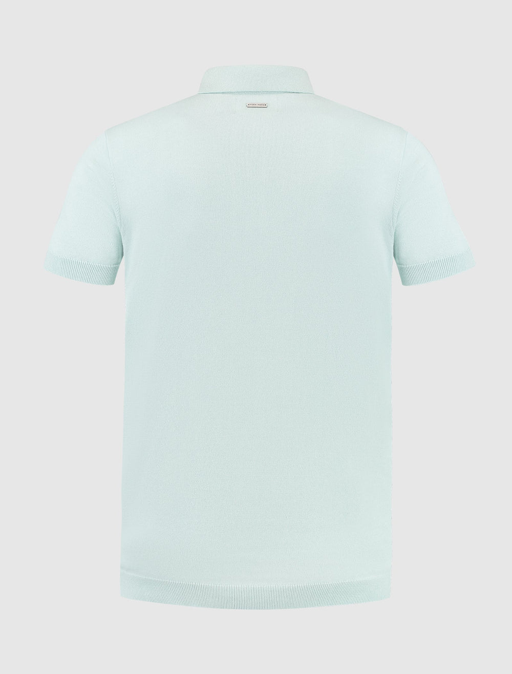 PURE PATH ESSENTIAL KNITWEAR POLO MINT