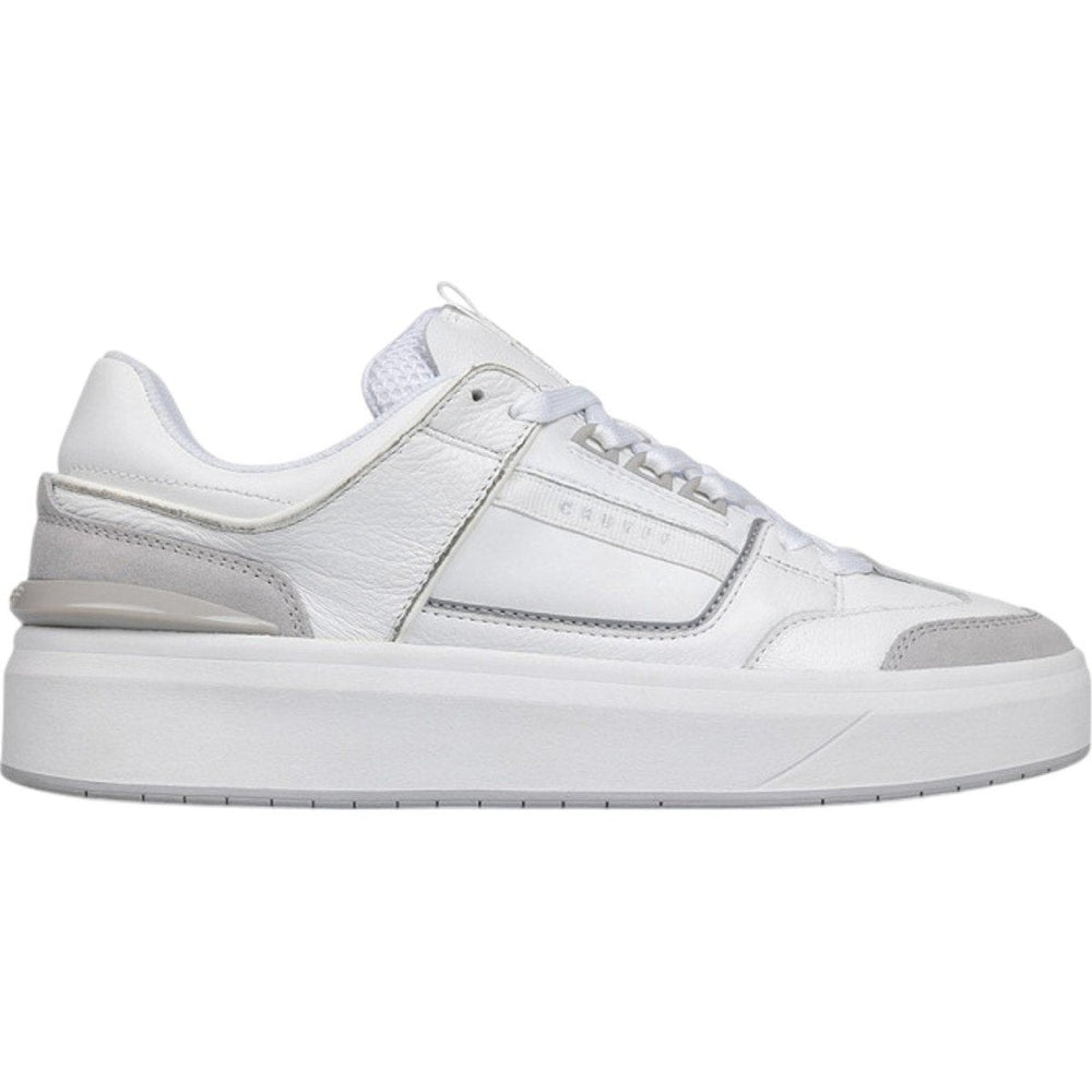 Cruyff - Kickturn - white/ice grey - Leren en suède herensneakers