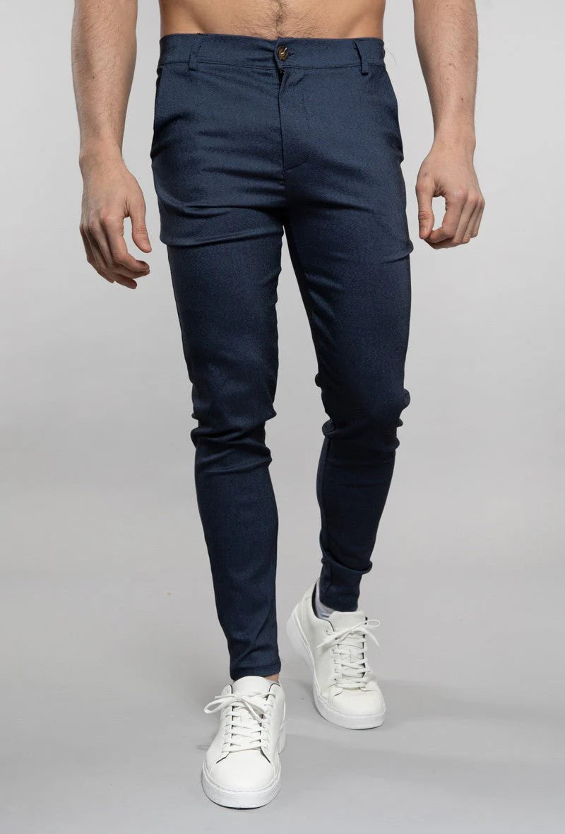 Chino broek - donker blauw