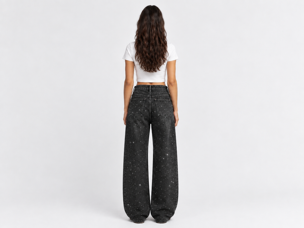 HELLO MISS - Diamond Jeans - H880-2