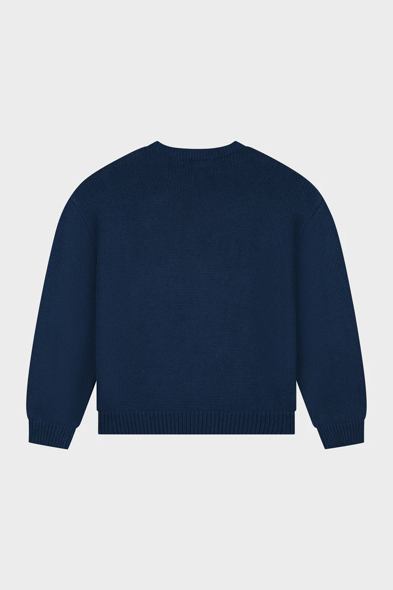 Equalite - IJULES KNIT SWEATER - NAVY