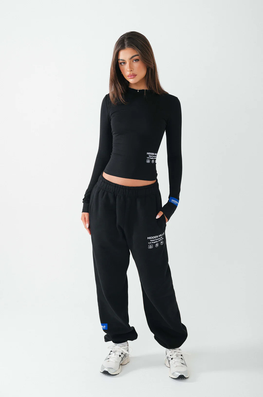 LABEL SWEATPANTS ZWART - 29 Nov