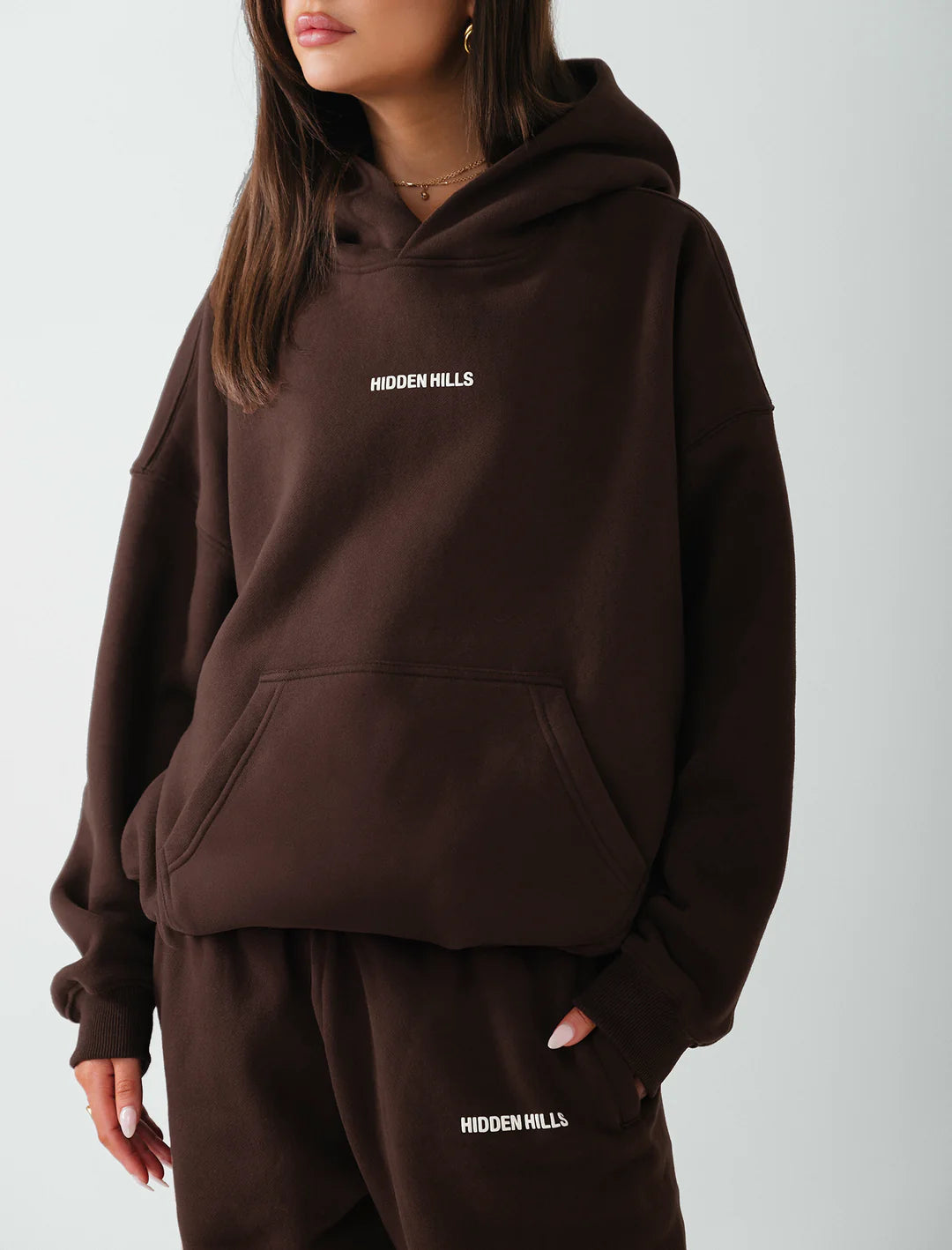 LOS ANGELES HOODIE DONKERBRUIN - 29 nov.