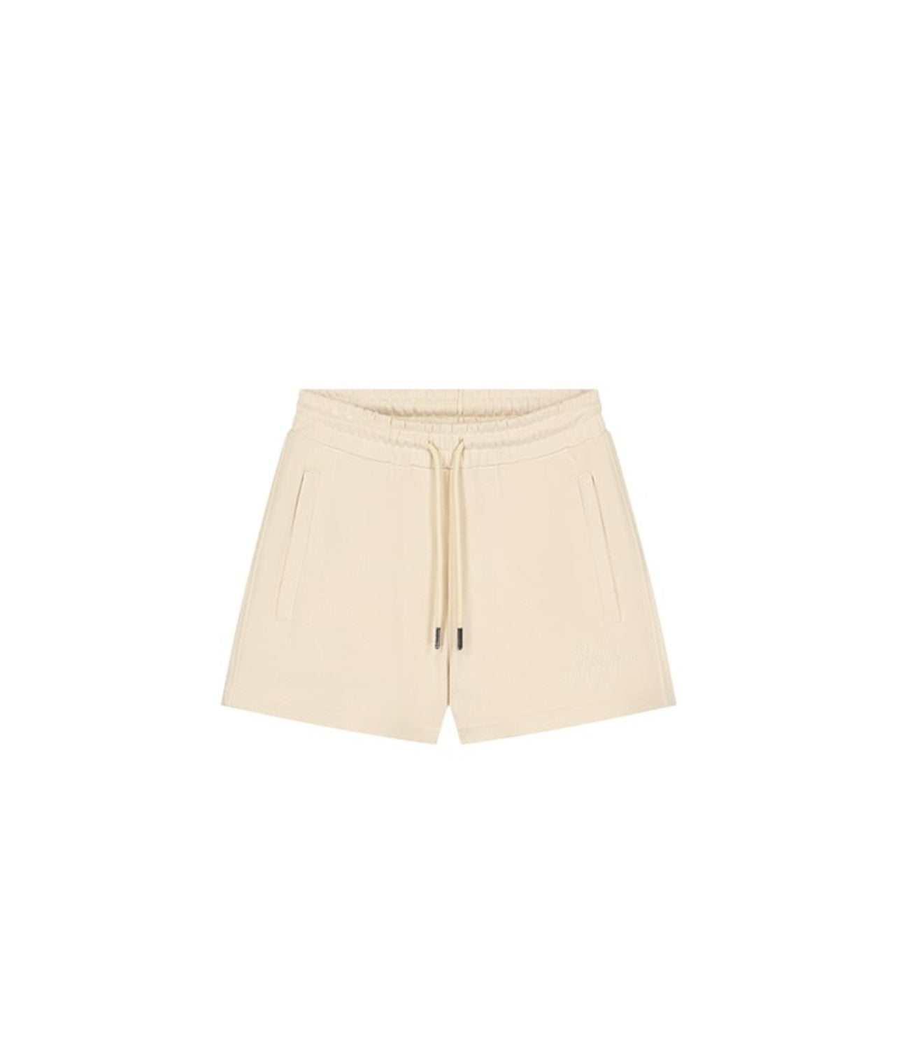 MALELIONS WOMEN ESSENTIALS SHORTS - BEIGE