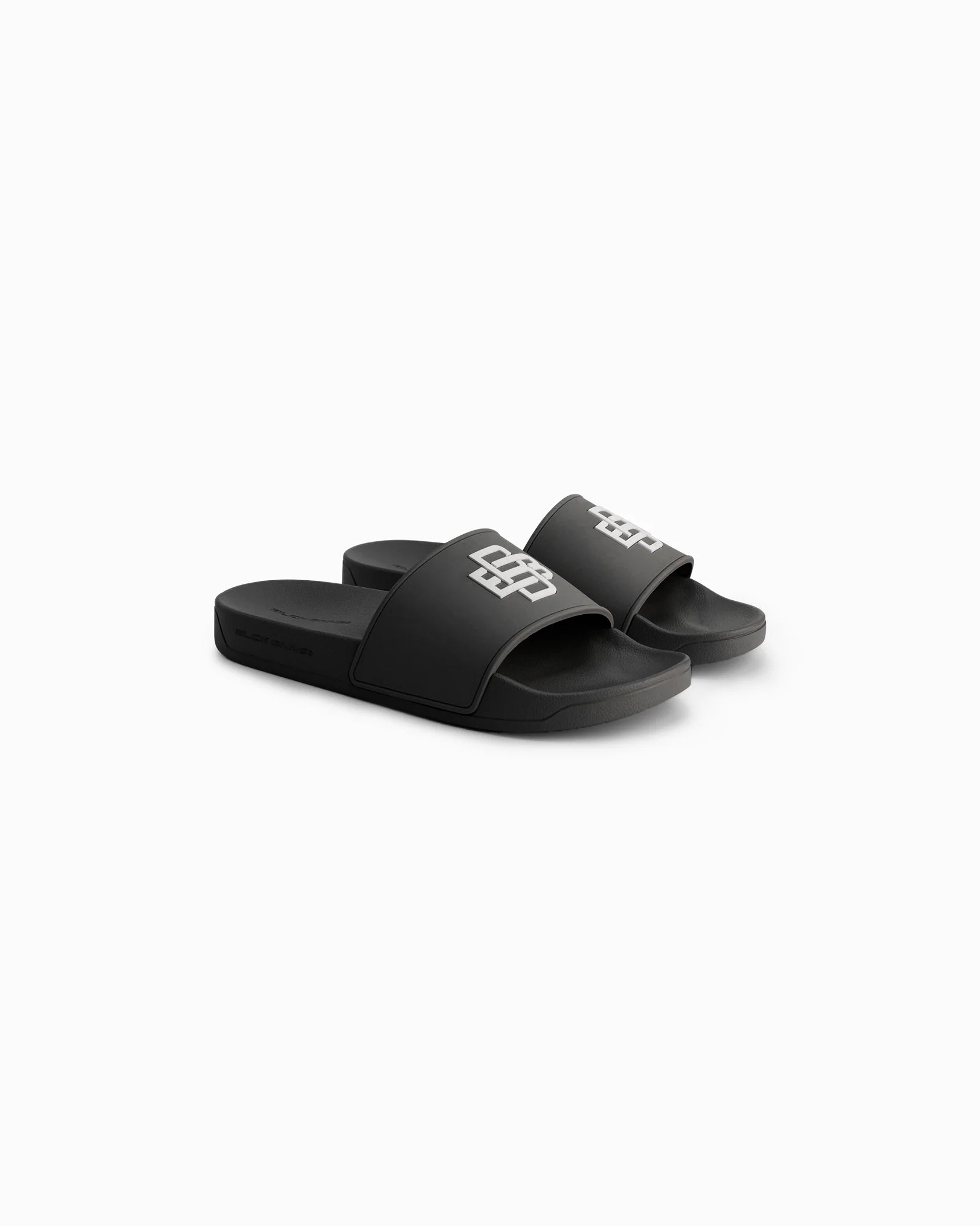 MONOGRAM SLIDES | BLACK
