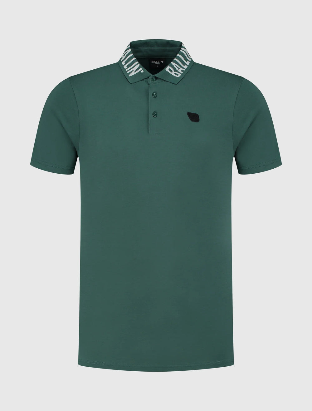 BALLIN JACQUARD LOGO POLO - Aansluitend herenpoloshirt
