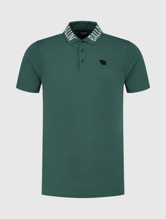 BALLIN JACQUARD LOGO POLO