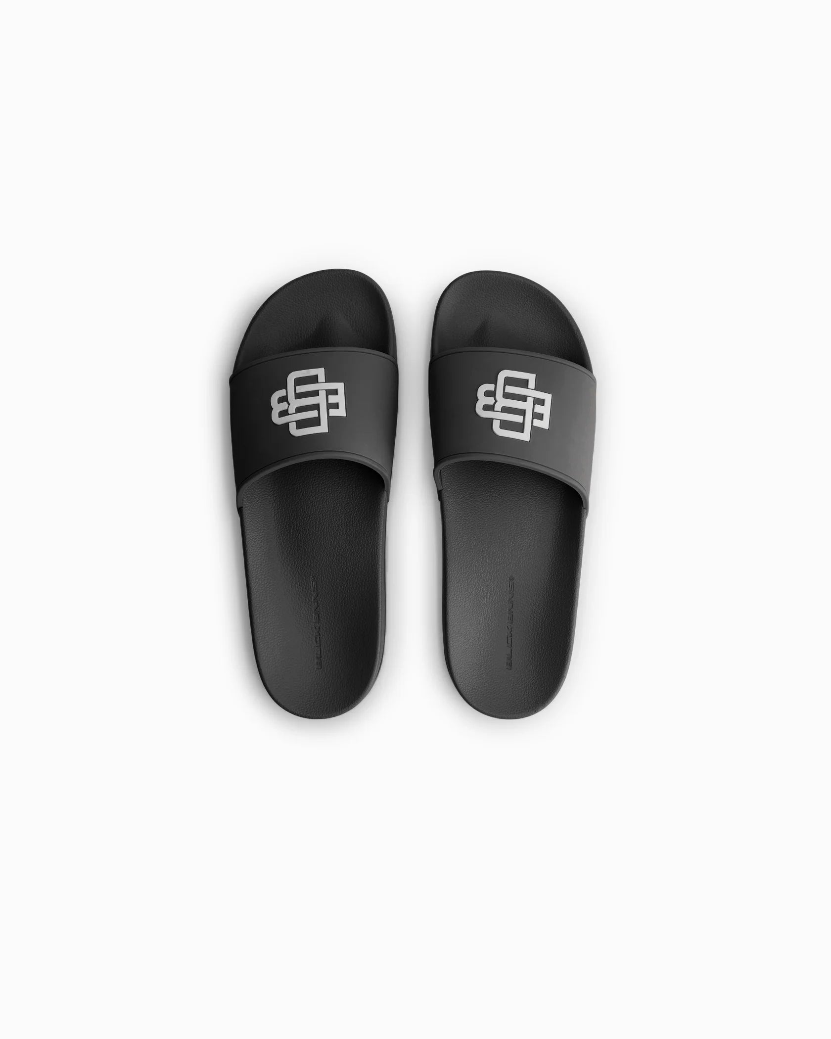 MONOGRAM SLIDES | BLACK