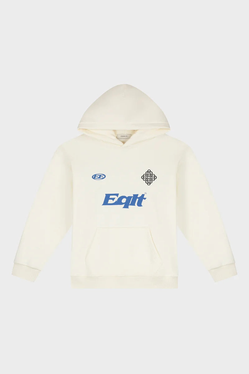 JERSEY OVERSIZED HOODIE OFF-WHITE