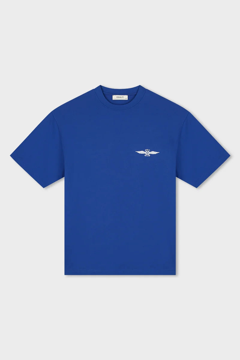 FLY OVERSIZED TEE BLUE