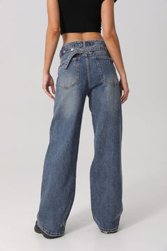 See See - Twist Jeans - Blue - A5039 - Casual dames spijkerbroek