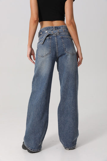 See See - Twist Jeans - Blue - A5039 - Casual dames spijkerbroek