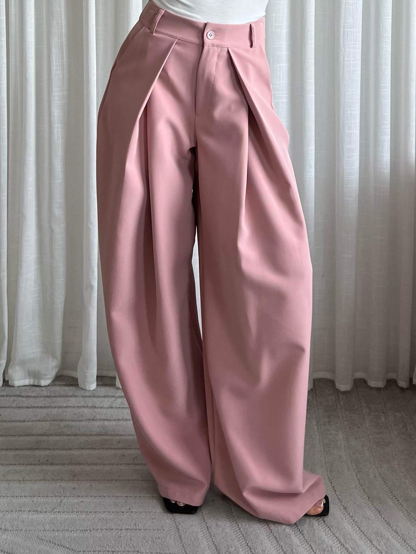 OVERSIZED - BROEK - ZWART - 823