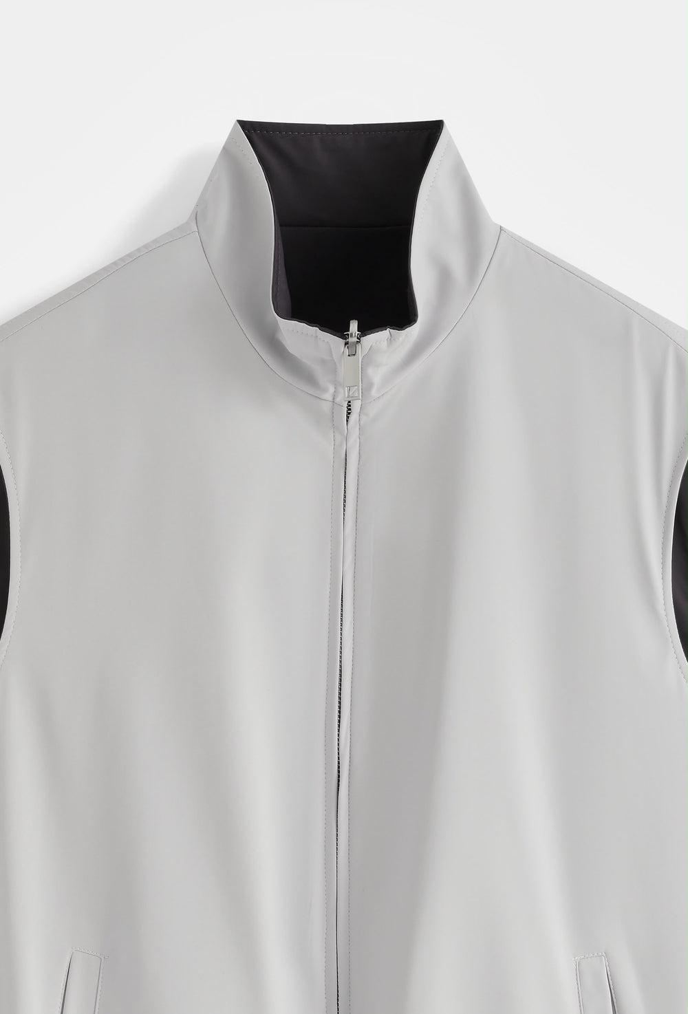 Frilivin - Glans Bodywarmer - Zwart/Grijs
