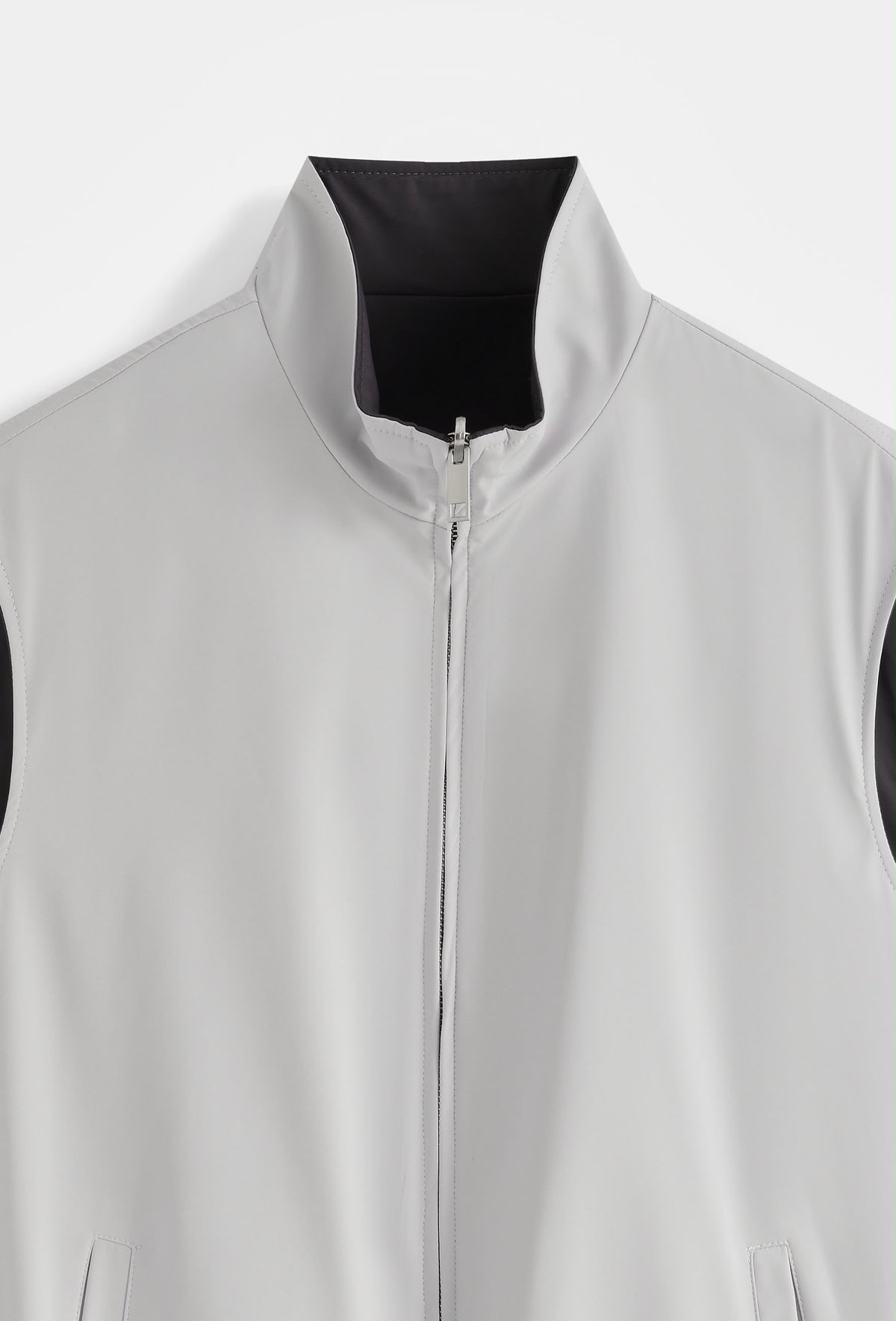 Glans Bodywarmer – Schwarz/Grau