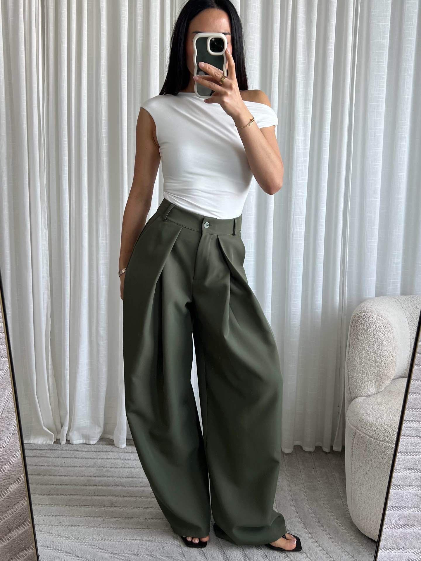 OVERSIZED - BROEK - ZWART - 823