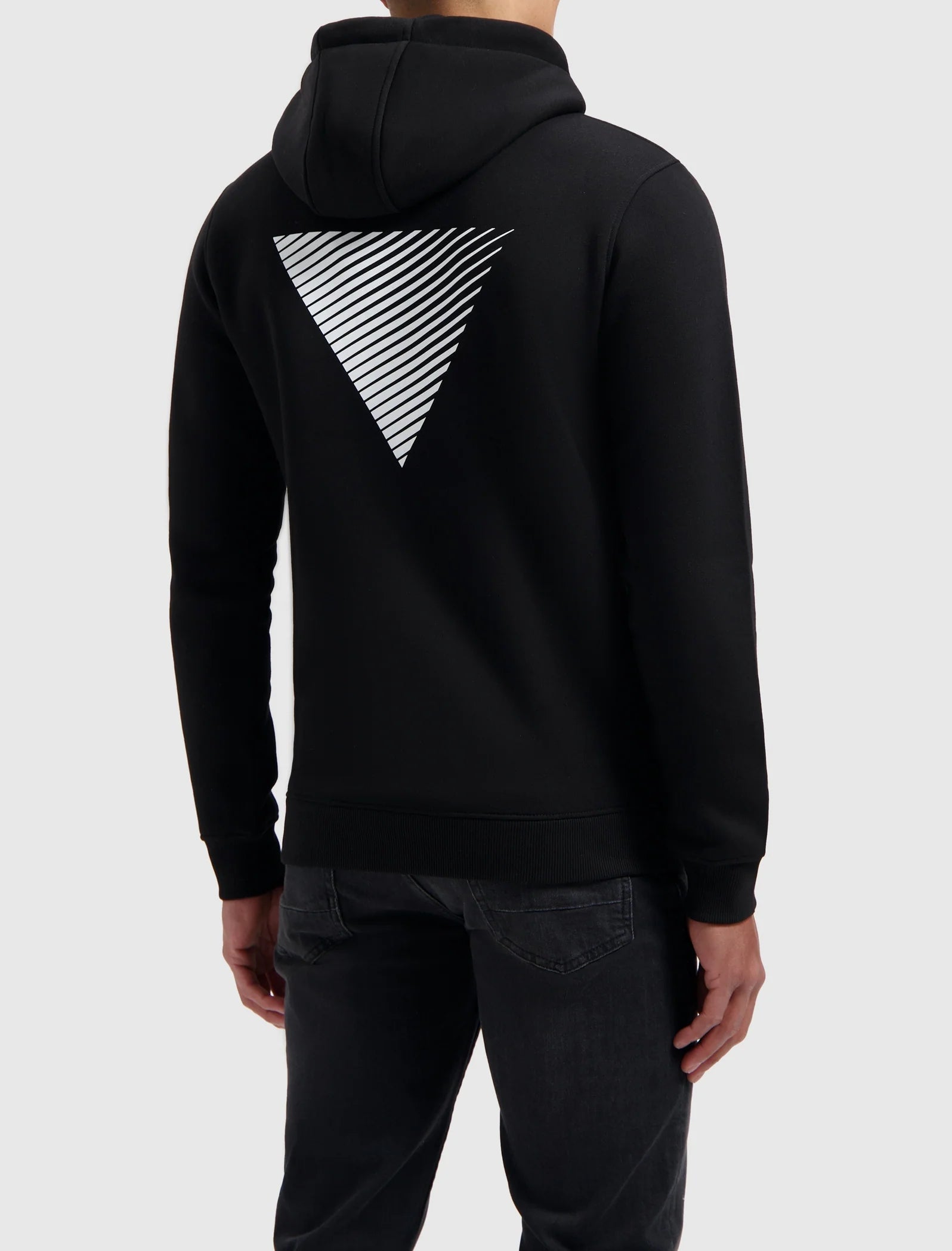 ESSENTIAL LOGO HOODIE BLACK