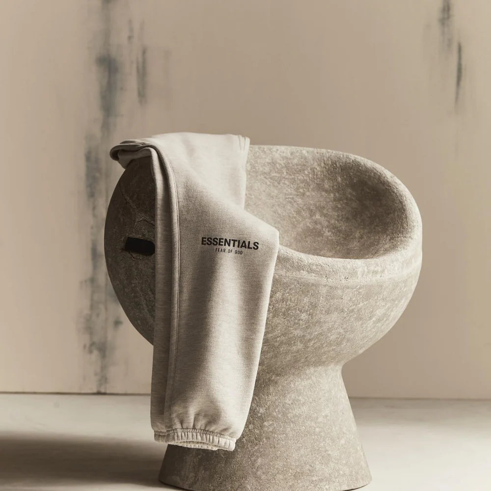 Fear of God Essentials Light Oatmeal Lange Broek