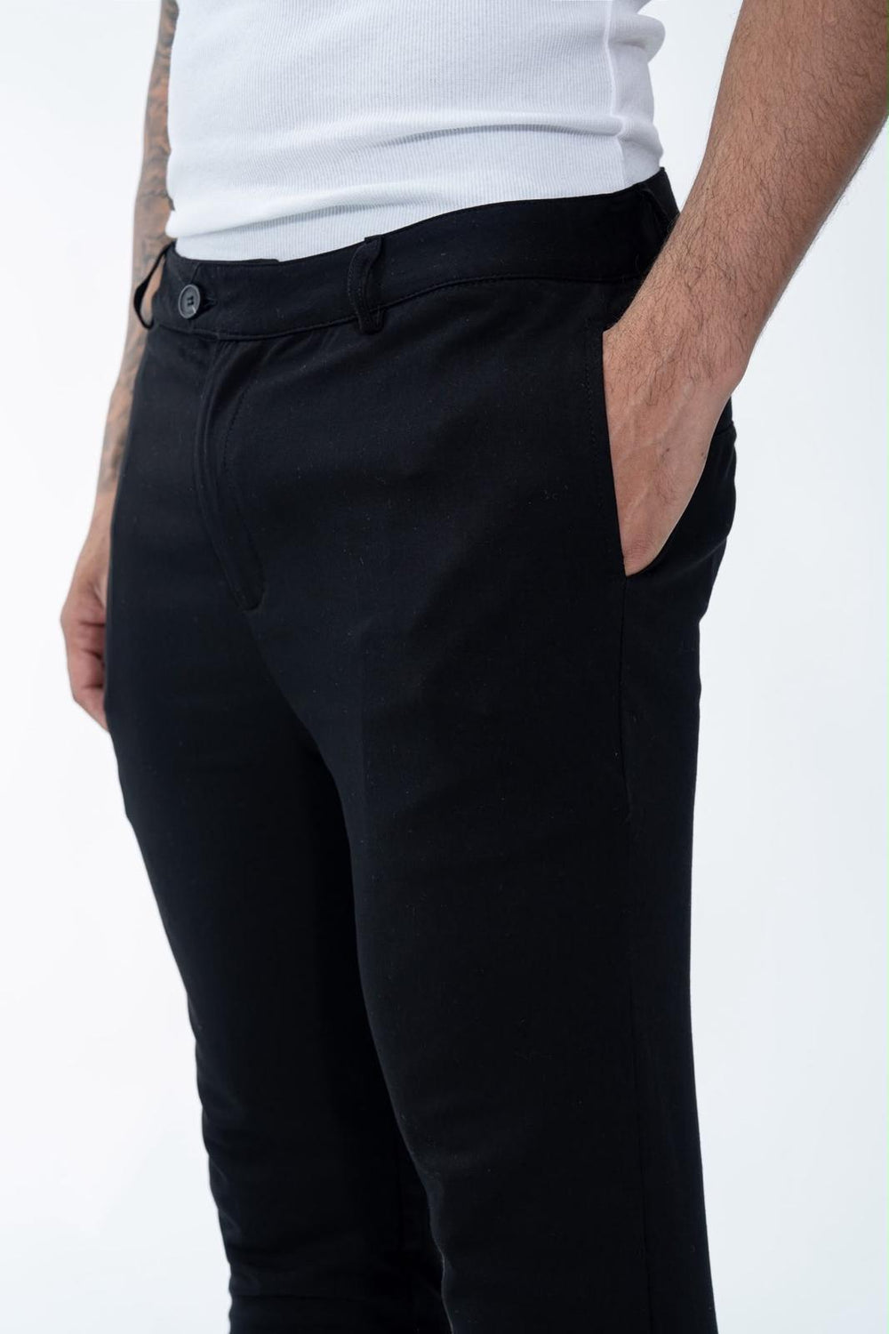Frilivin - Essential Pantalon – Slim Fit - Zwart