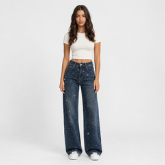 HELLO MISS - Diamond Jeans - HM8699-1 - Dames spijkerbroek