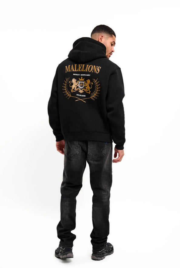 Malelions Men Monaco Hoodie | Black