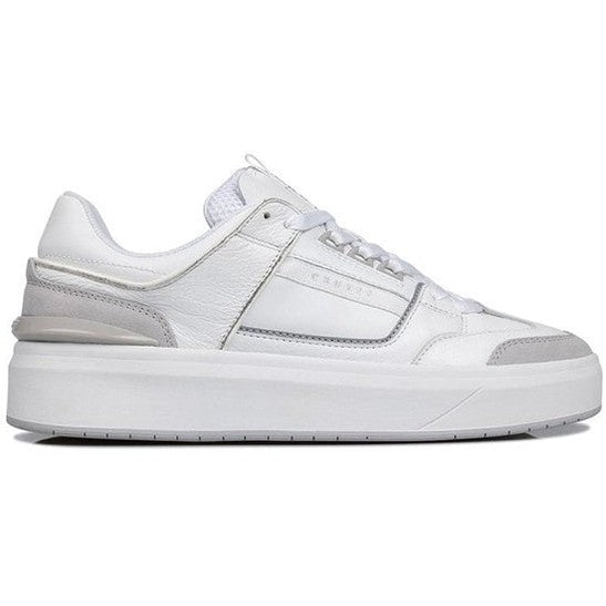 Cruyff - Kickturn - white/ice grey - Leren en suède herensneakers