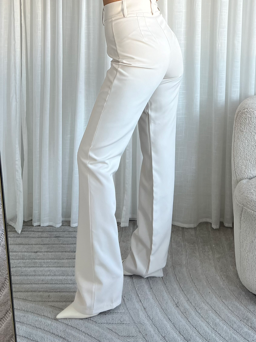 MILLION - Perfect Pantalon - TALL Crème