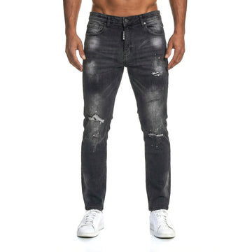ICON 2 - Slim Fit Stretch Jeans - 8013-1 - Aansluitende heren spijkerbroek