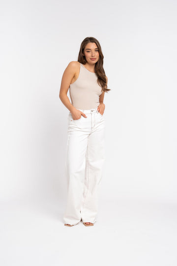 Million - Redial - extra tall wide leg jeans - RD9229 - Lange wijde dames spijkerbroek